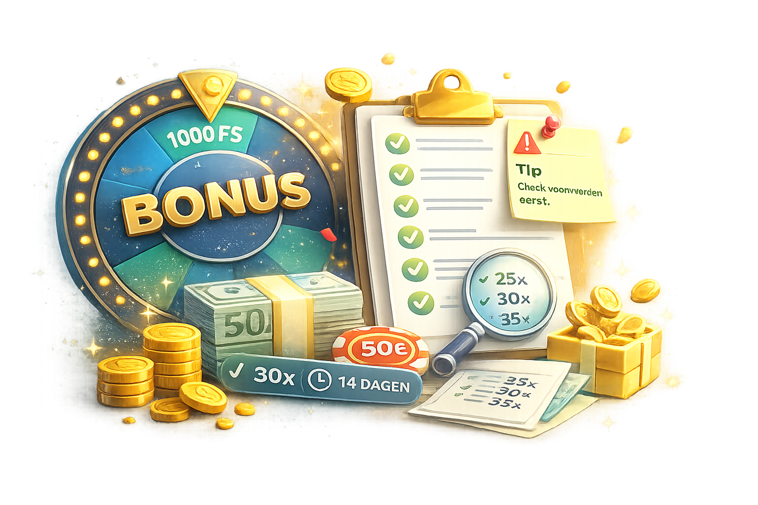 Casino bonus visual